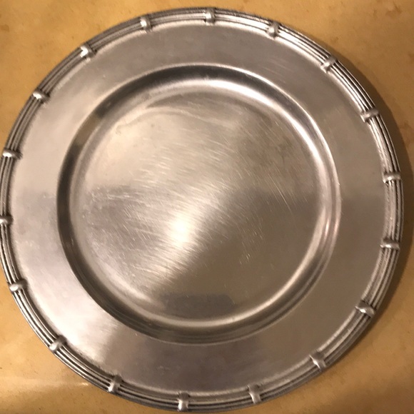 Certified Pewter Wilton Columbia RWP plate. - Picture 2 of 2